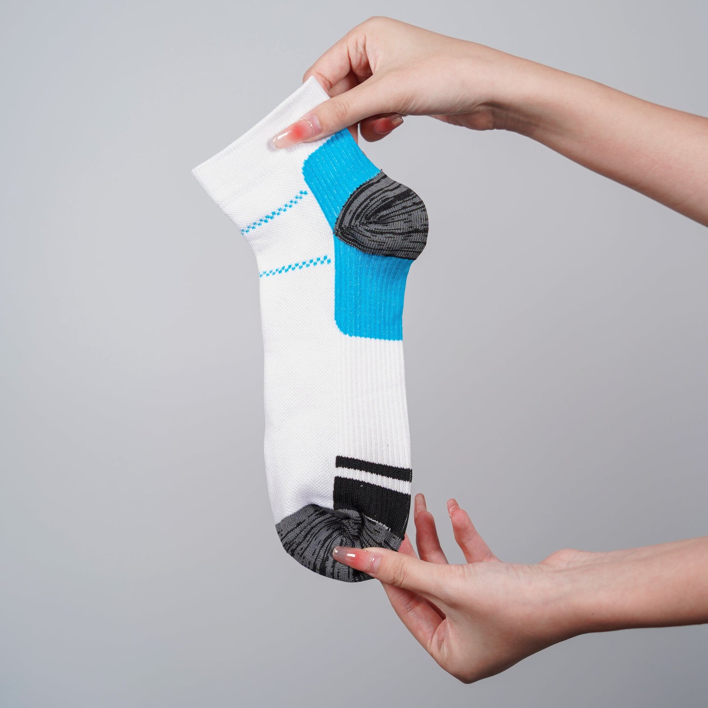 Orfeo™ | Innovative Korte Kompressionsstrømper med Ortopædisk Støtte og Antibakteriel Teknologi