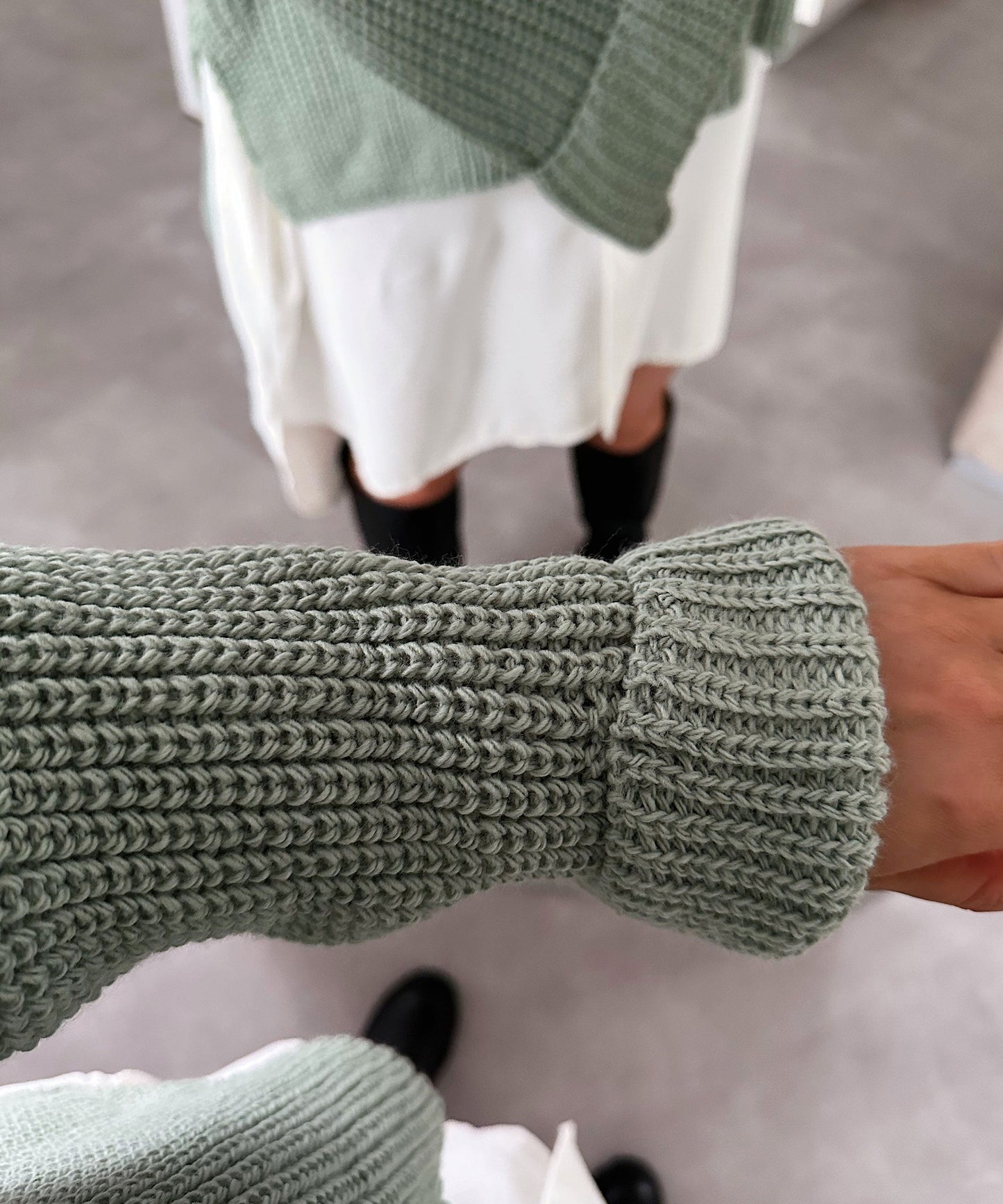 Sylvara | Oversized Chunky Striktrøje Damer