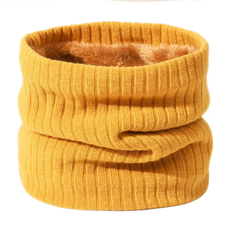 Levant™ | Strikket Varm Vinter Halsvarmer med Fleece og Cashmerefor