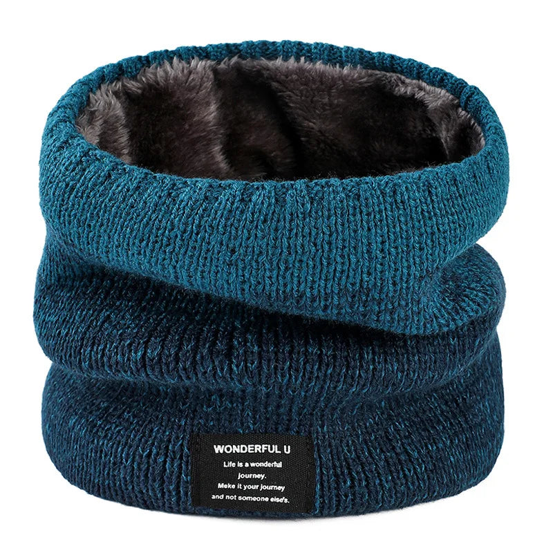 Levant™ | Strikket Varm Vinter Halsvarmer med Fleece og Cashmerefor