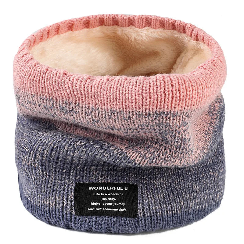Levant™ | Strikket Varm Vinter Halsvarmer med Fleece og Cashmerefor