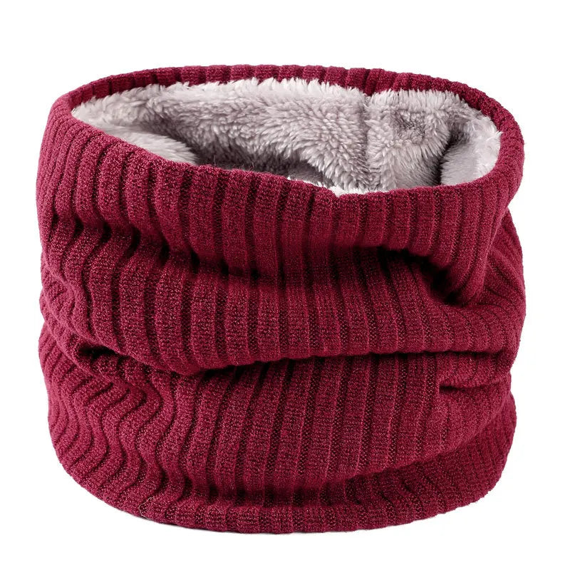 Levant™ | Strikket Varm Vinter Halsvarmer med Fleece og Cashmerefor