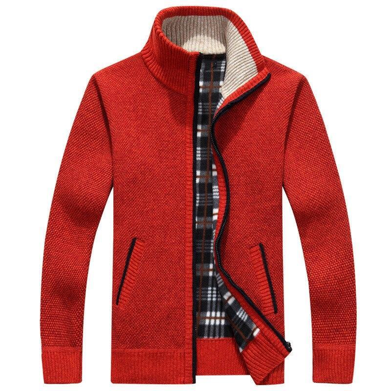 Hugo | Strikket Cardigan med Fleecefor Herre