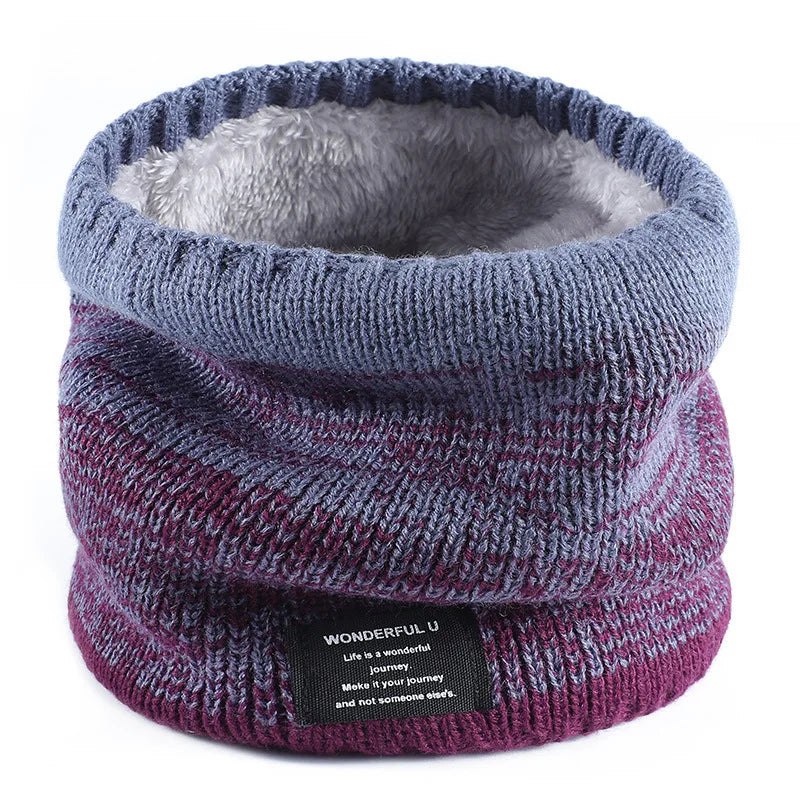 Levant™ | Strikket Varm Vinter Halsvarmer med Fleece og Cashmerefor
