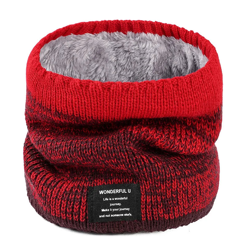 Levant™ | Strikket Varm Vinter Halsvarmer med Fleece og Cashmerefor