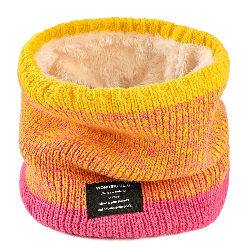 Levant™ | Strikket Varm Vinter Halsvarmer med Fleece og Cashmerefor