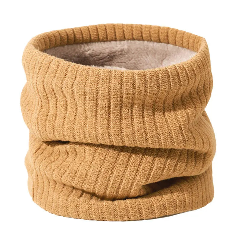 Levant™ | Strikket Varm Vinter Halsvarmer med Fleece og Cashmerefor
