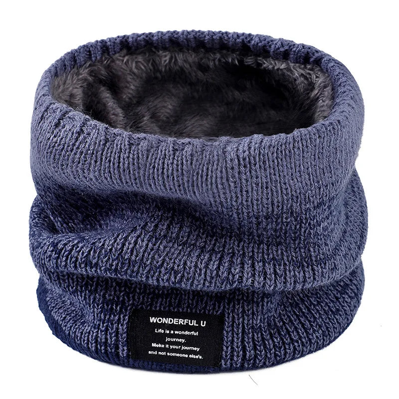 Levant™ | Strikket Varm Vinter Halsvarmer med Fleece og Cashmerefor