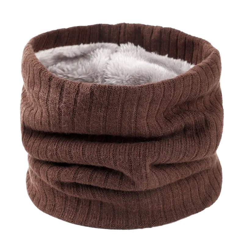 Levant™ | Strikket Varm Vinter Halsvarmer med Fleece og Cashmerefor