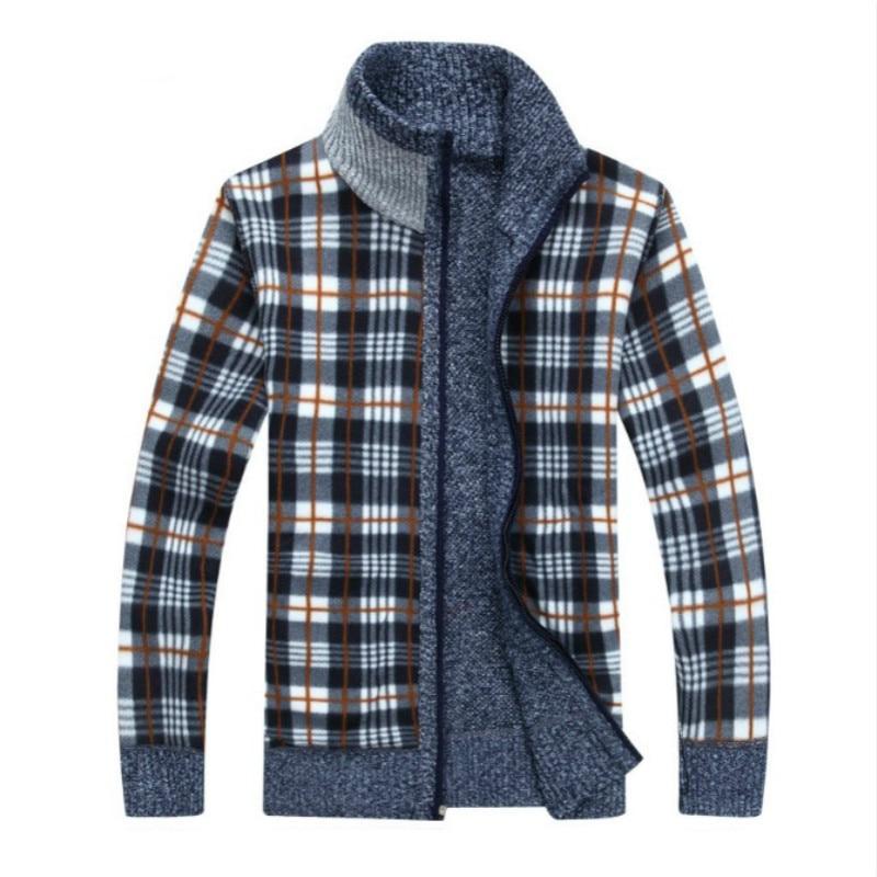 Hugo | Strikket Cardigan med Fleecefor Herre