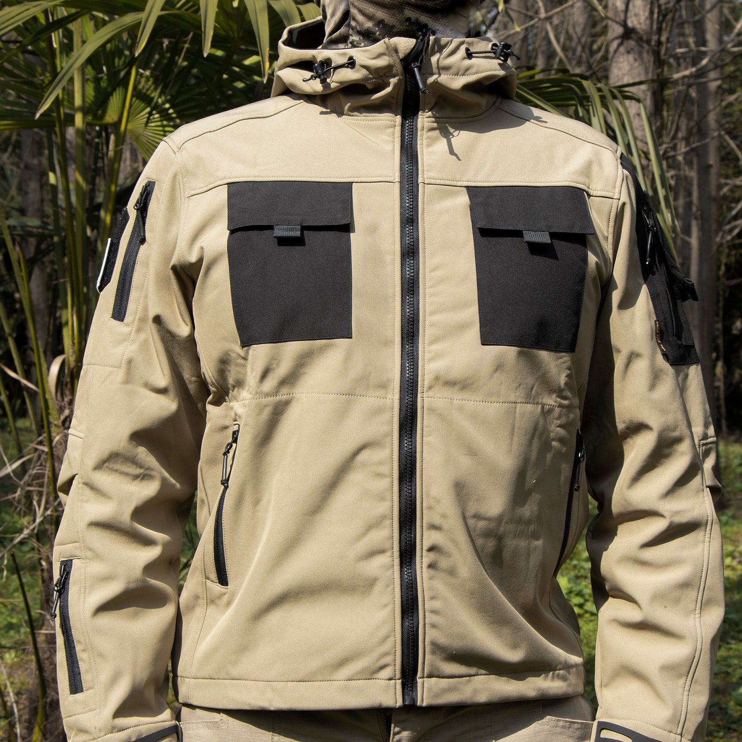 Sentinel | Taktisk Softshell Jakke med Kontrastpaneler