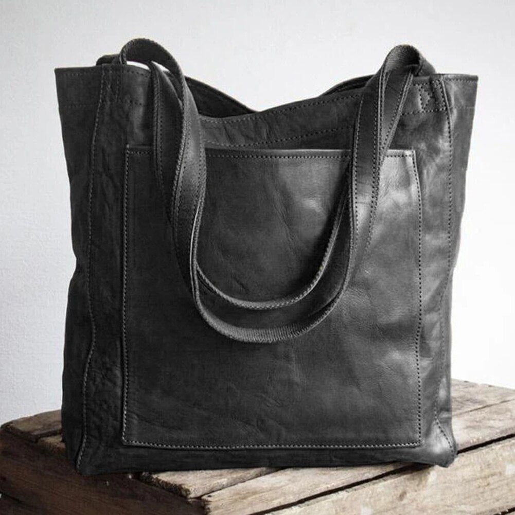 Isabella™ | Damer Elegant Lædertaske med Luksuriøst Udseende og Pletafvisende Interiør