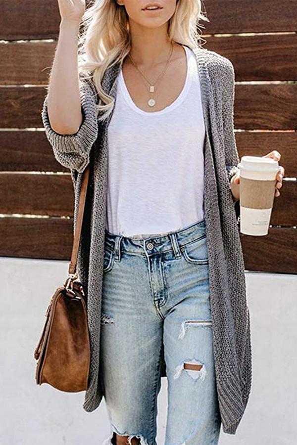 Odessa | Oversize Strikket Cardigan Damer