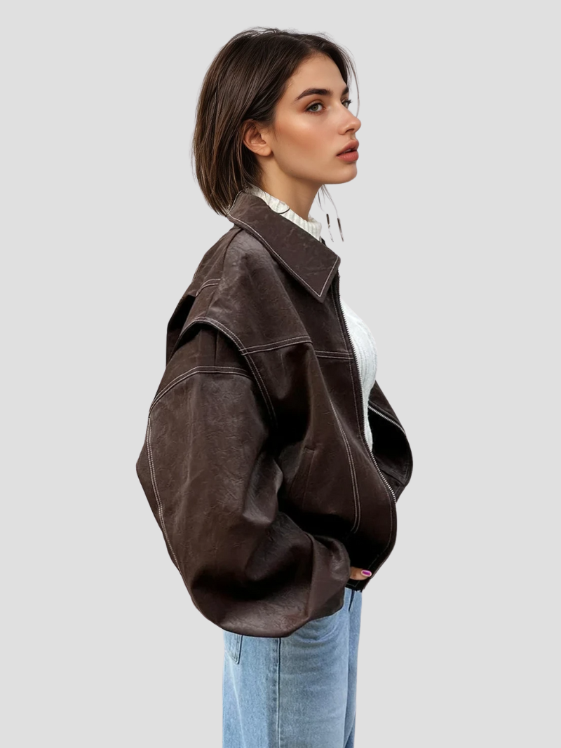 Zarielle | Læderjakke Damer