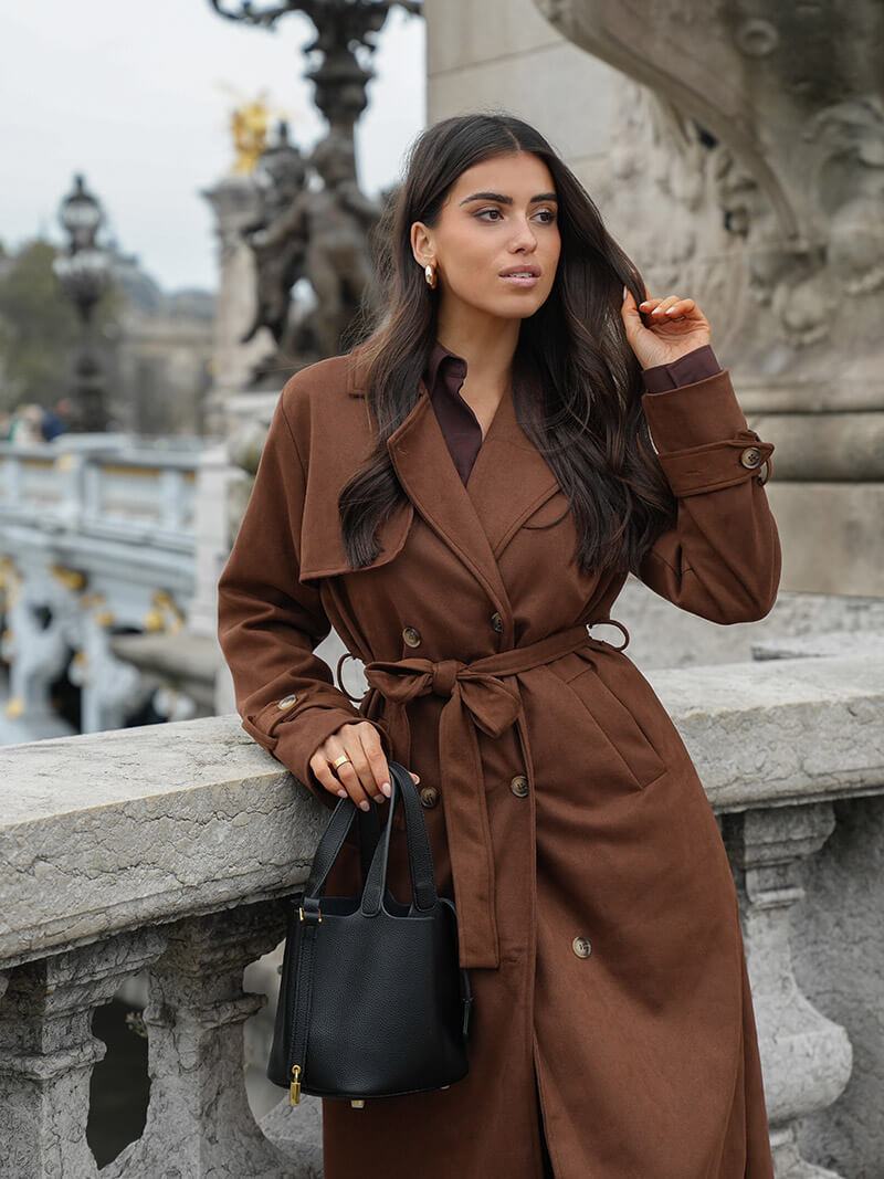 Amara | Luksus Læder Bucket Bag Damer