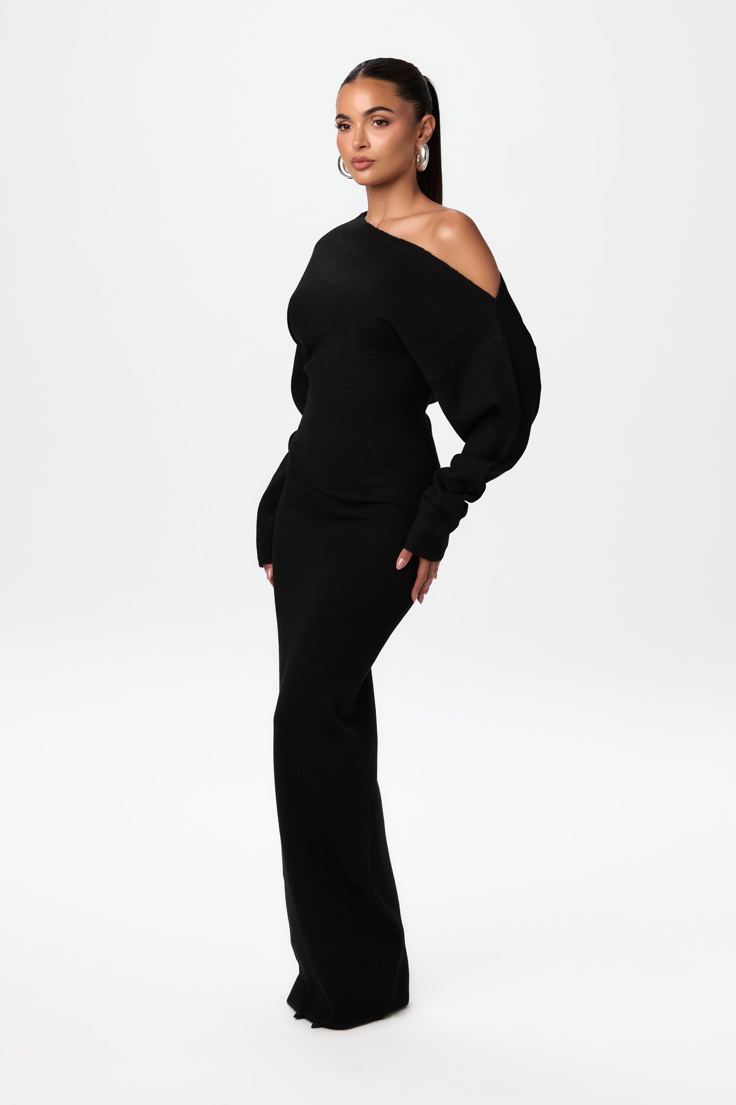 Maelis | One Shoulder Maxi Kjole Damer