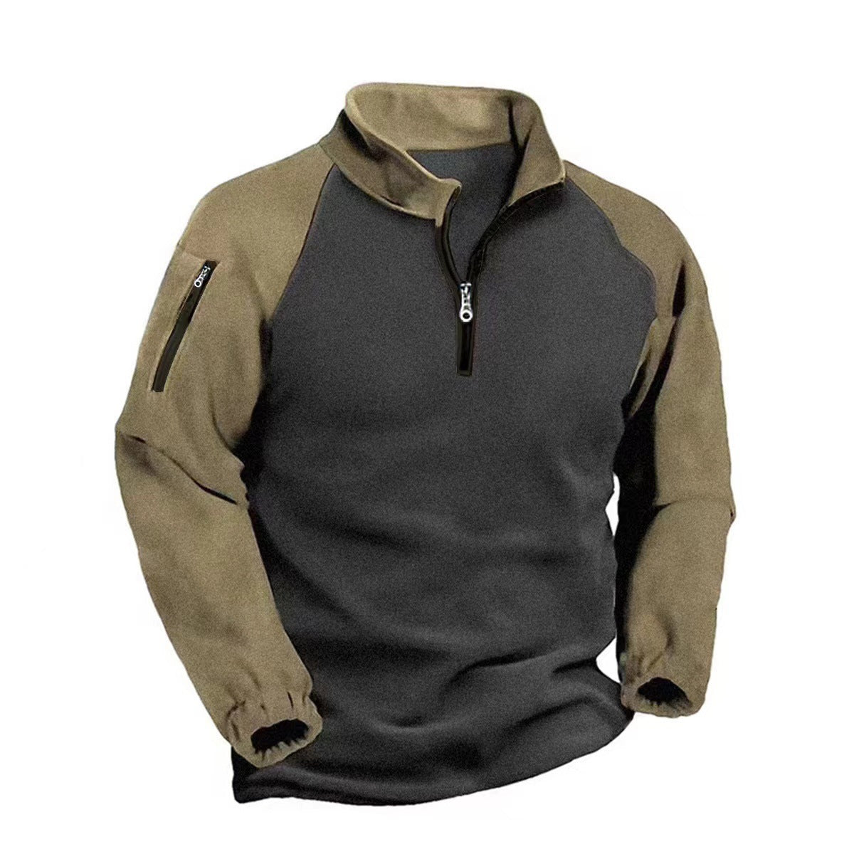 Hugo | Fleece Trøje Quarter Zip Herrer