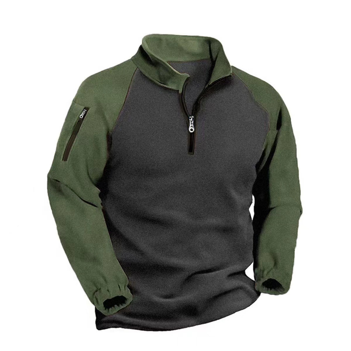 Hugo | Fleece Trøje Quarter Zip Herrer