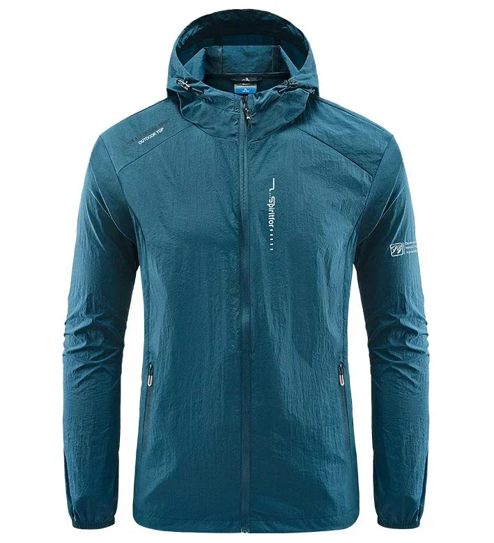 Rafael™ | Hurtigtørrende Outdoor Jakke med Vind- og Vandafvisende Beskyttelse og Hætte