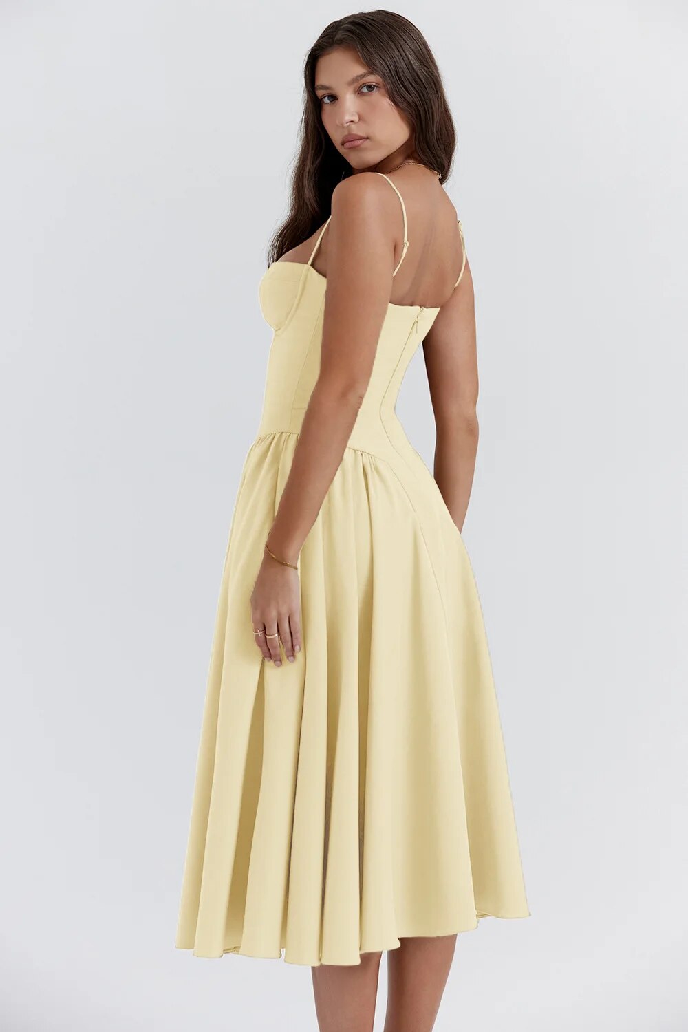 Elviera | Elegant Midikjole Damer
