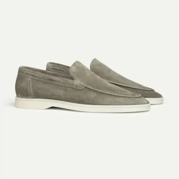 Nero™ | Herre Luksus Ruskinds Loafers med Let Sål | Slip-ons | Mokkasiner