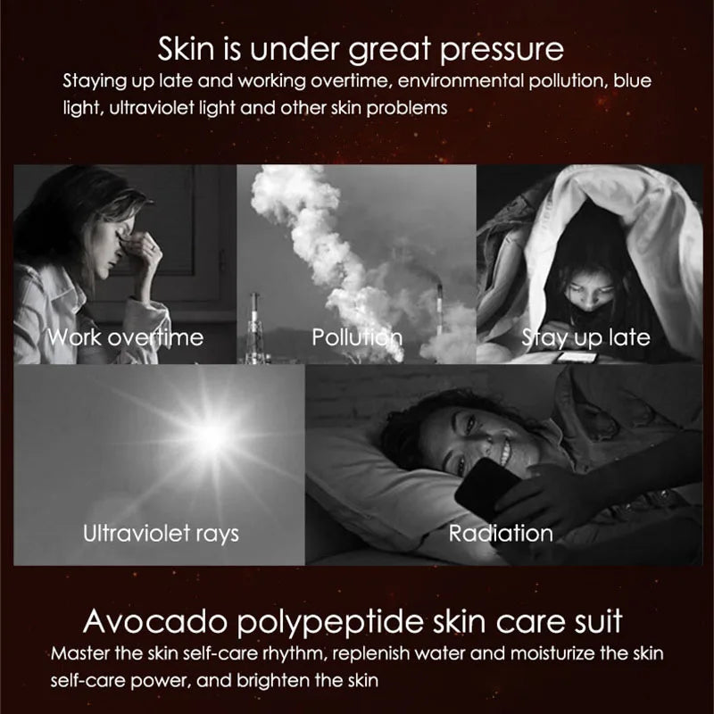 Avéla | Avocado Peptide Skincare Sæt