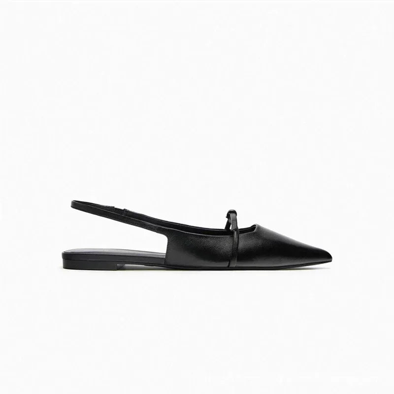 Elia | Minimalistiske Slingback Flats Damer