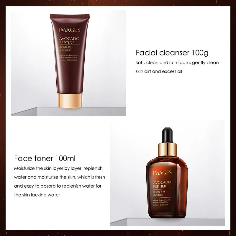 Avéla | Avocado Peptide Skincare Sæt