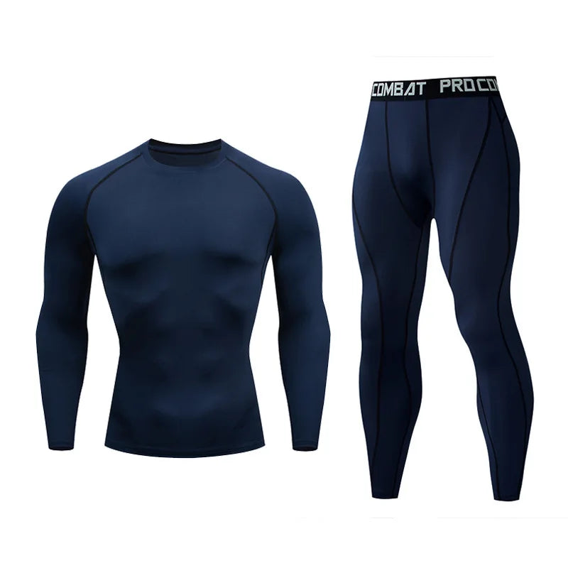 ThermaFit™ | Termotøj til Mænd med Kompression, Svedtransporterende og Hurtigtørrende Fleece
