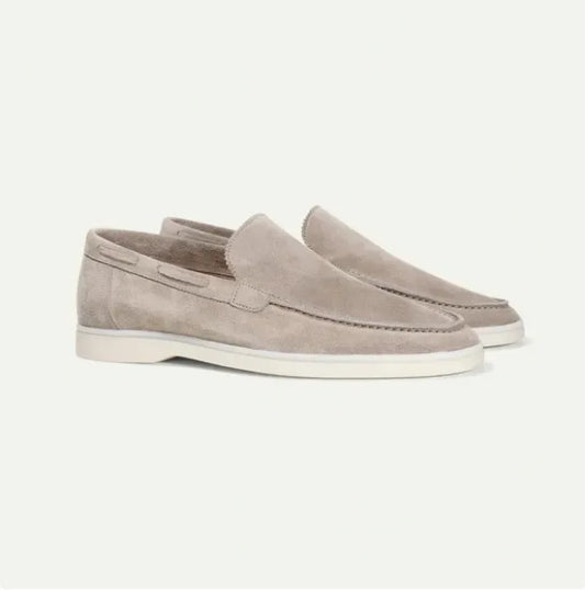 Nero™ | Herre Luksus Ruskinds Loafers med Let Sål | Slip-ons | Mokkasiner