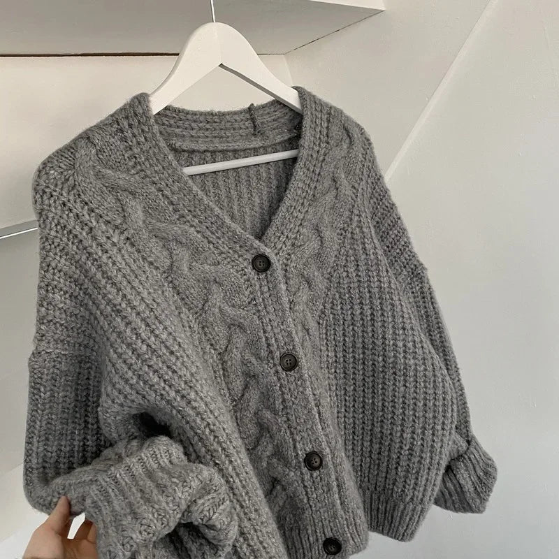 Maelis | Kabelstrikket Cardigan Damer