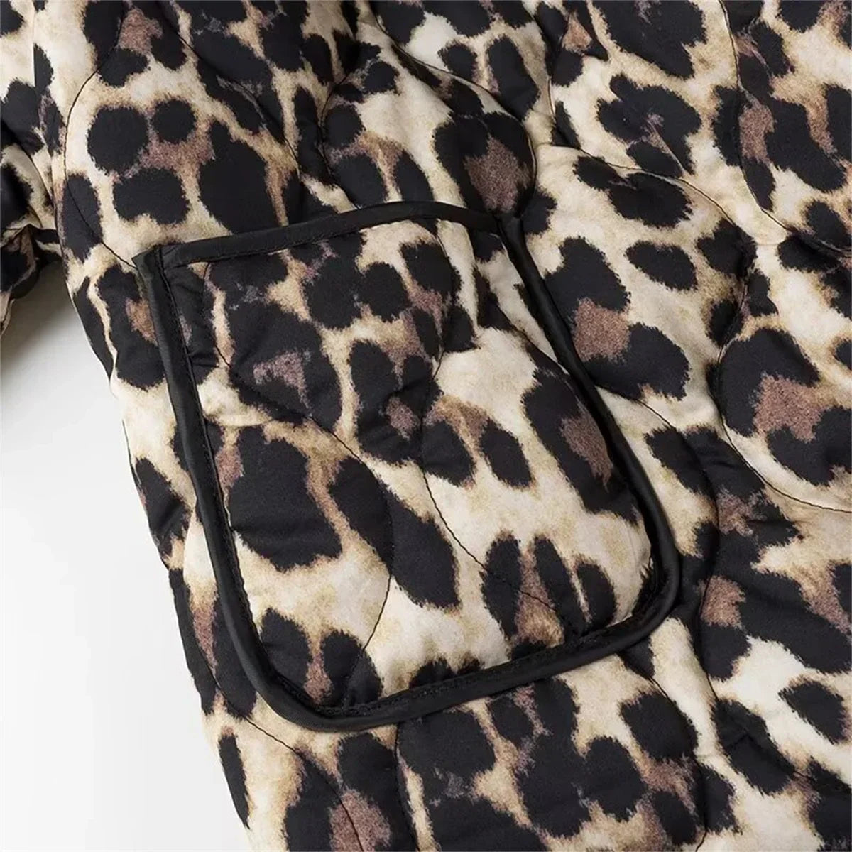 Carmela | Vatteret Leopardjakke Damer