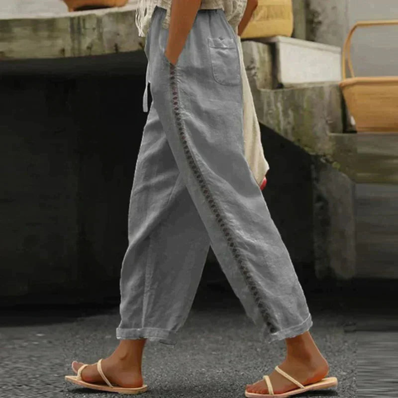 Haley™ | Damer Hørbukser | Let Bohemian Stil med Komfortabel Pasform