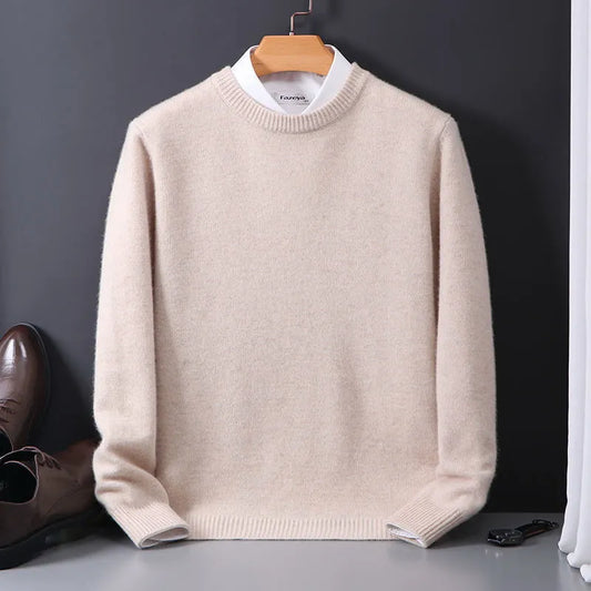 Rafa™ | Luksuriøs Cashmere Pullover til Herrer med Tidløst Design