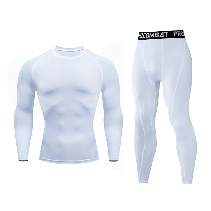 ThermaFit™ | Termotøj til Mænd med Kompression, Svedtransporterende og Hurtigtørrende Fleece