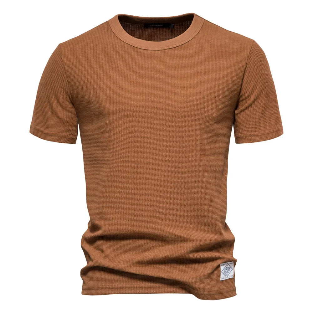 Elian | T-shirt med Vaffelstruktur Herre