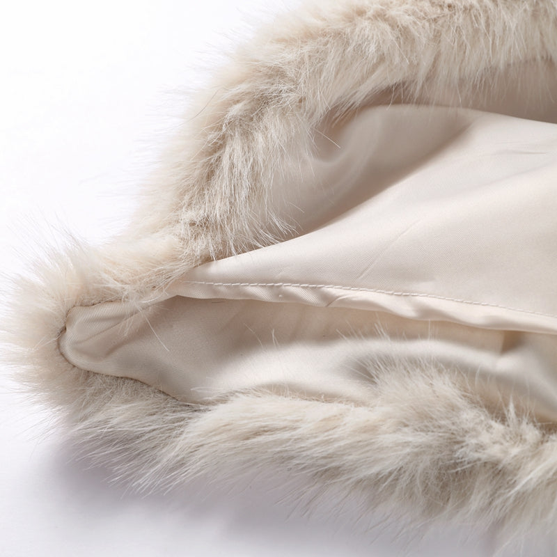 Arden | Cropped Faux Fur Jakke