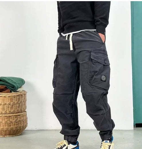 Rama™ | Herrer Slidstærke Cargo-bukser med Fuld Bevægelsesfrihed og Flere Lommer