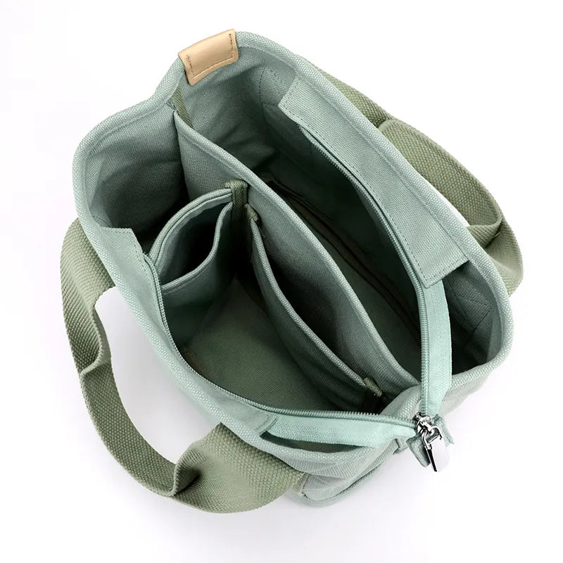 Nerina | Canvas Skuldertaske