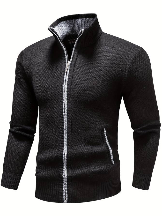 Drey™ | Uldvest med Varm Flannel Foring og Elegant Udtryk
