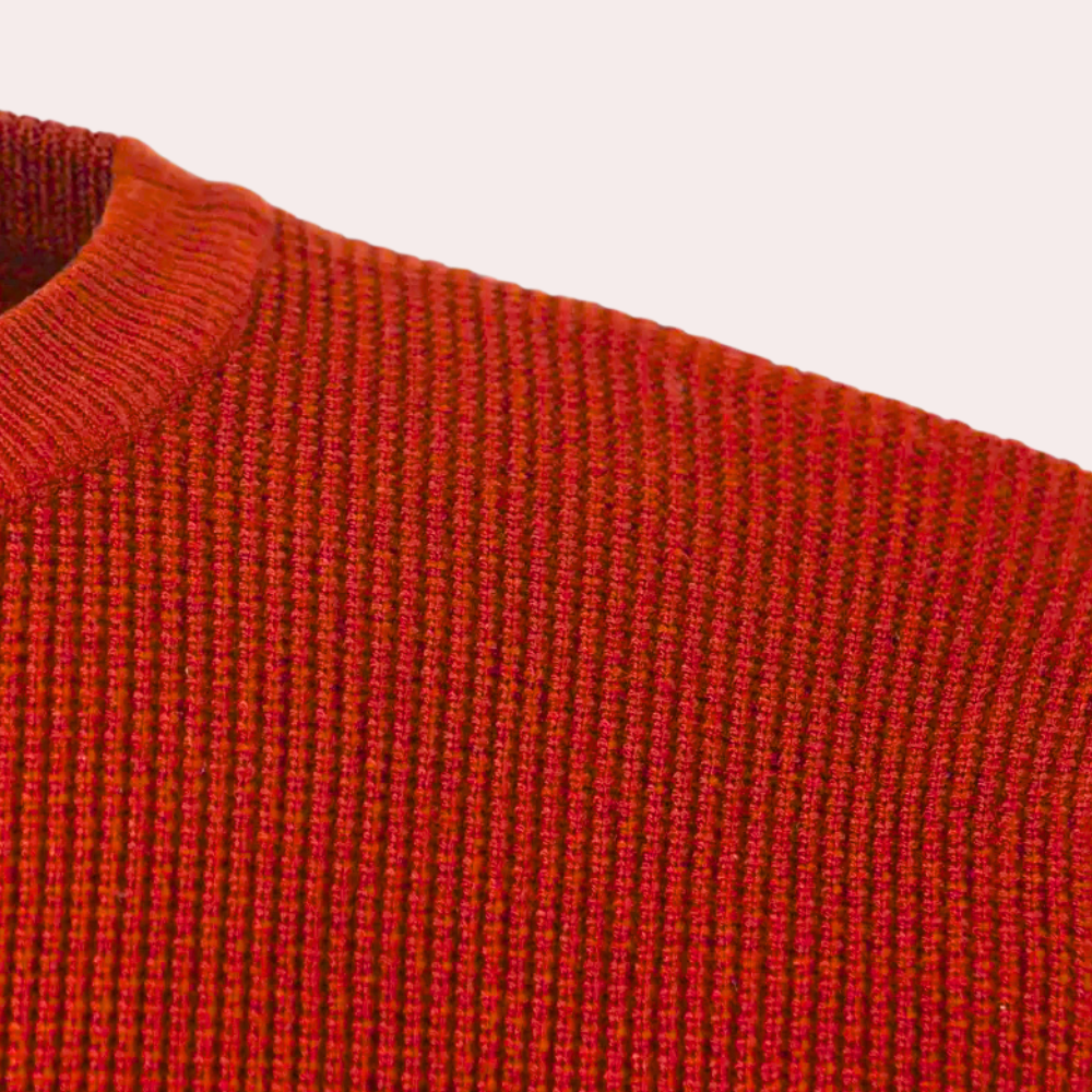 Adrien | Rød Slim-Fit Herretrøje