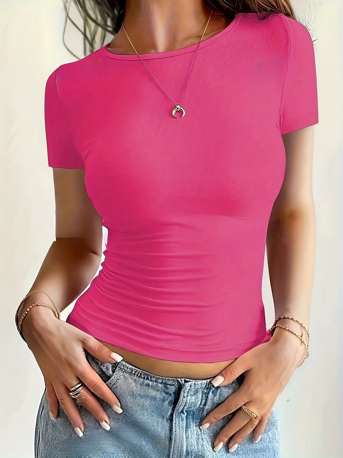 Mira | Figursyet Basic T-Shirt Damer