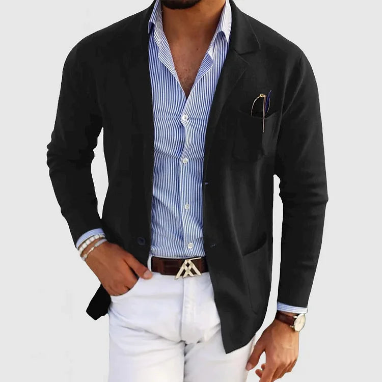 Liam™ | Herrer Casual Elegant Blazer Herre med Lange Ærmer og Luksuriøse Stoffer