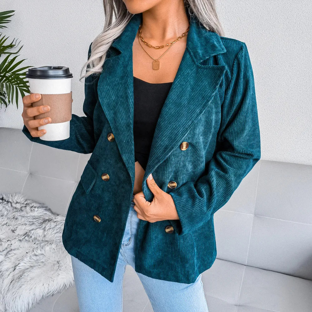 Corvella | Corduroy Blazerjakke