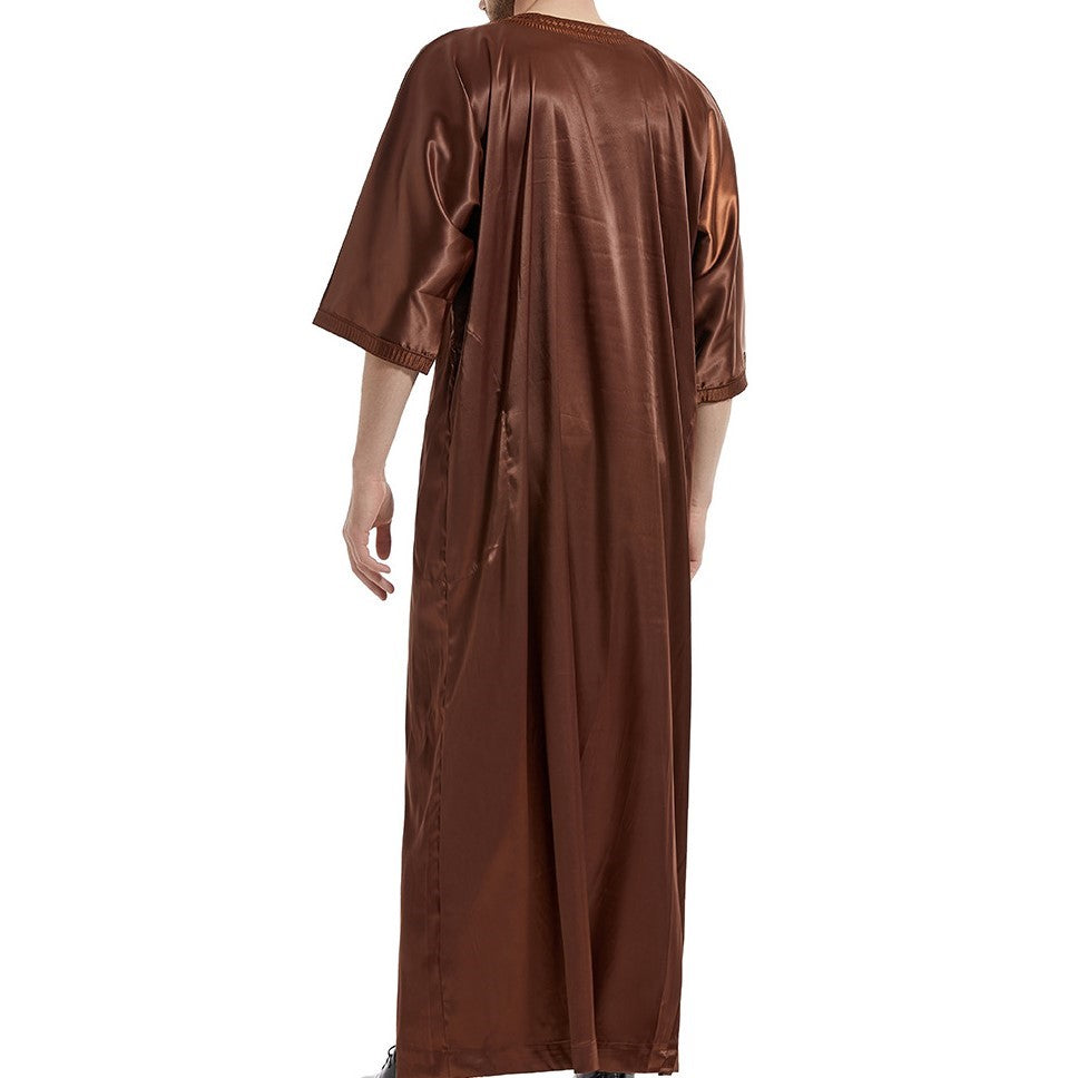 Aziel™ | Herre Luksus Broderet Djellaba | Traditionel & Komfortabel