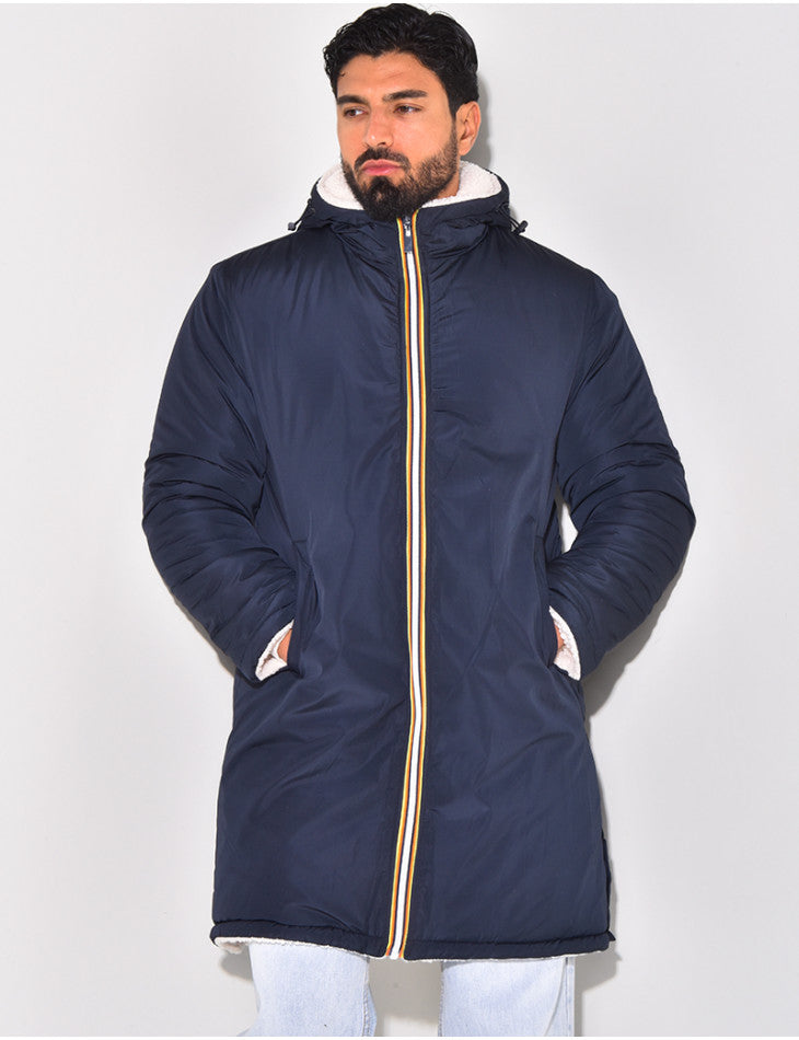 Levano | Lang Vendbar Fleecejakke