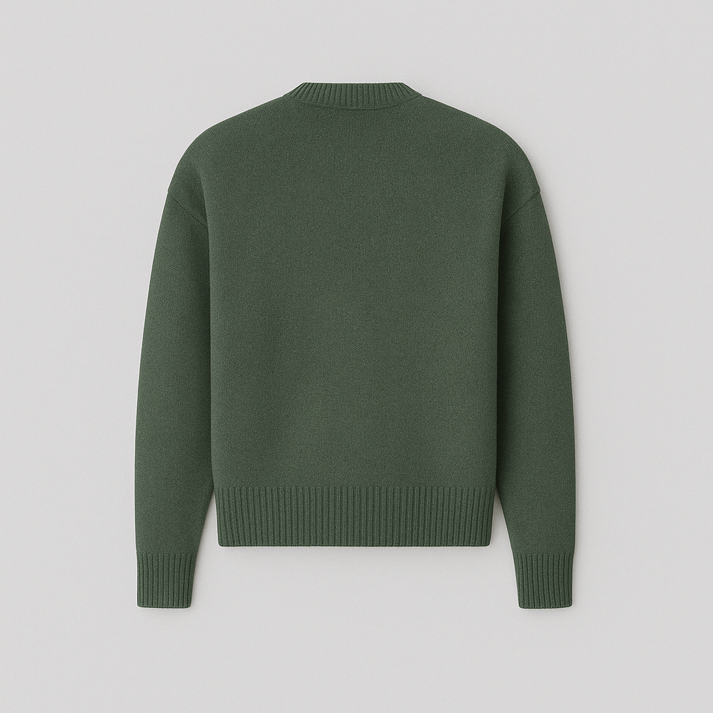 Adrien | Strikket Logo Sweater Unisex