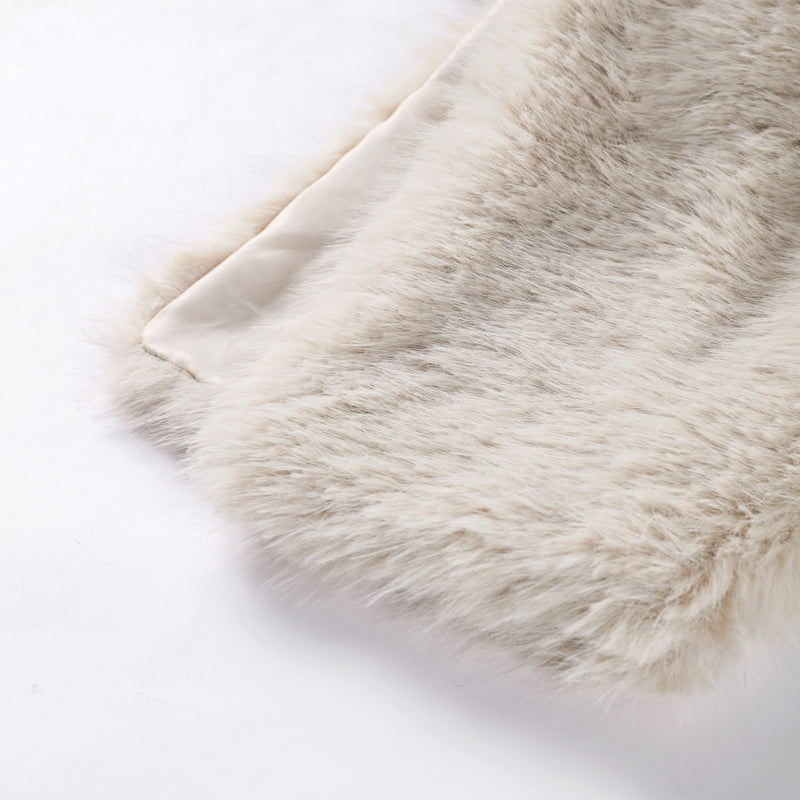 Arden | Cropped Faux Fur Jakke