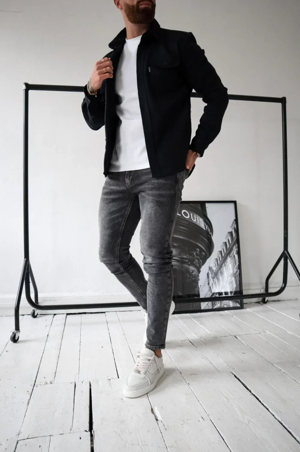 Alessio™ | Strømlinet Vest med Slank Pasform, Knaplukning og To Forlommer