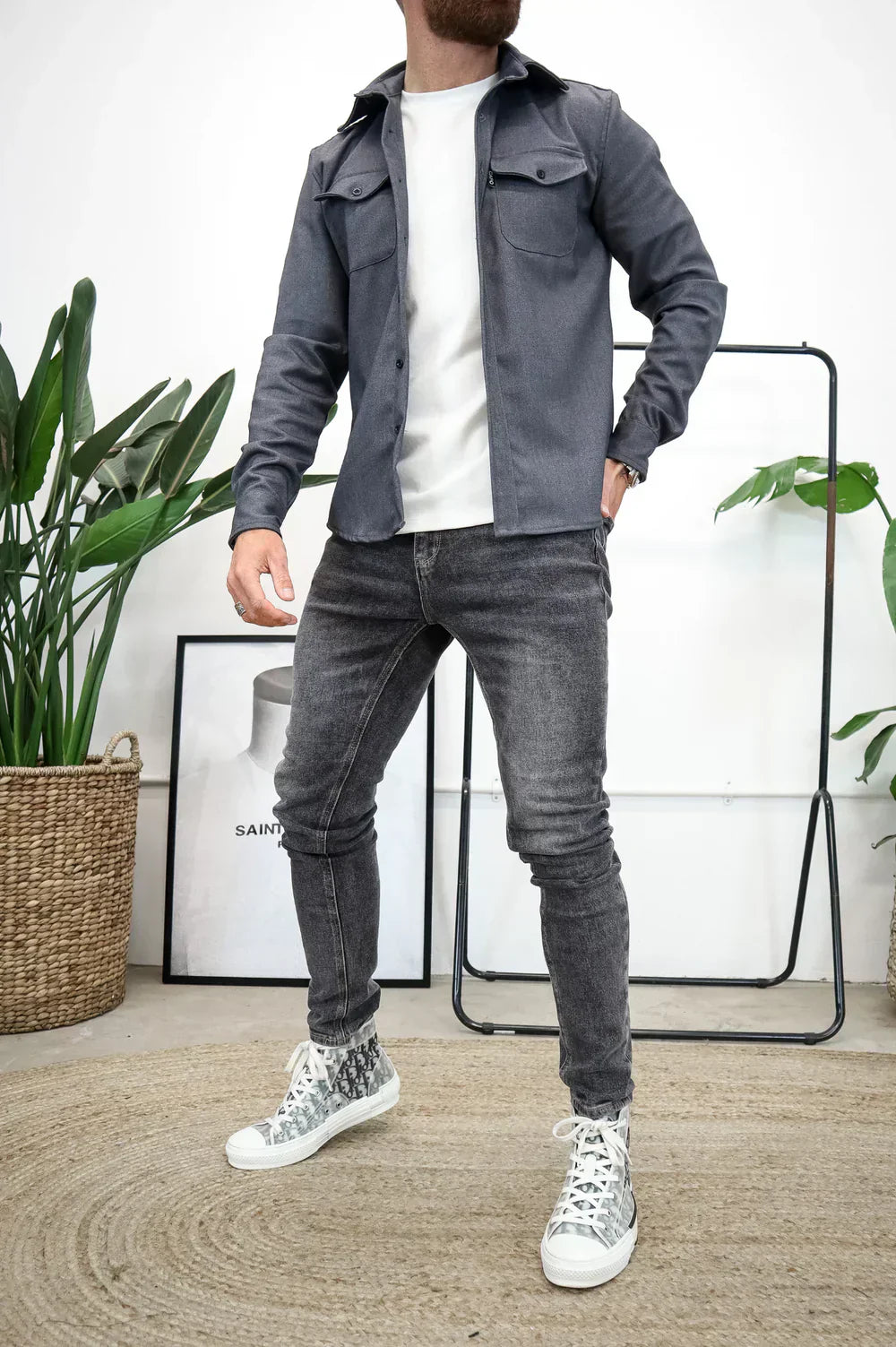Alessio™ | Strømlinet Vest med Slank Pasform, Knaplukning og To Forlommer